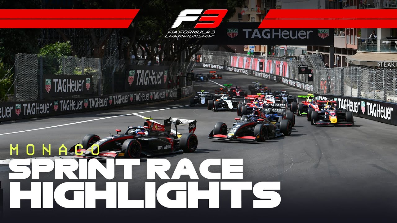 F3 Sprint Race Highlights | 2025 Monaco Grand Prix