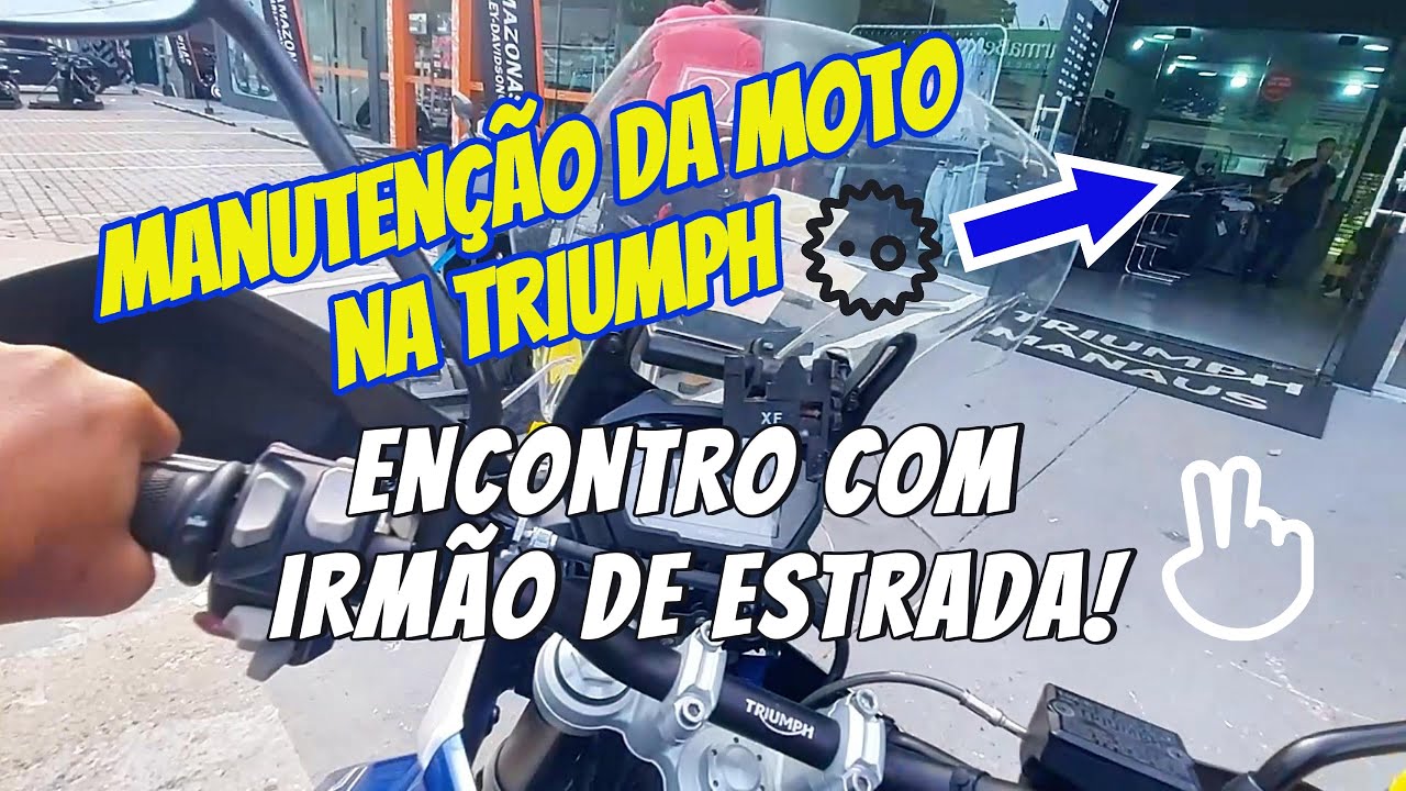 EP. 17 EXPEDIÇÃO EXTREMO NORTE  Em MANAUS Manutenção da Moto e Encontrando Irmão de Estrada 