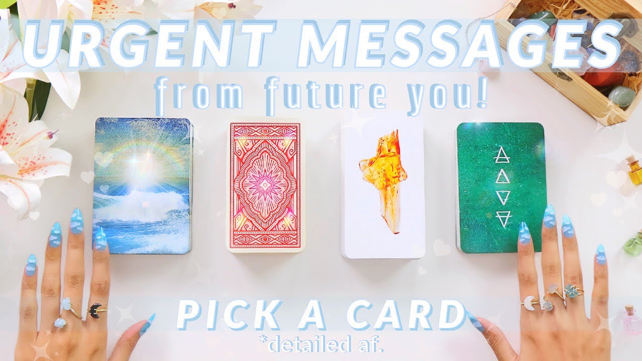 ⚠️(Don't Miss These)👉URGENT Messages From Your FUTURE SELF🔥🍀🏡✨Tarot Reading✨🔮🧚‍♂️Pick A Card✨