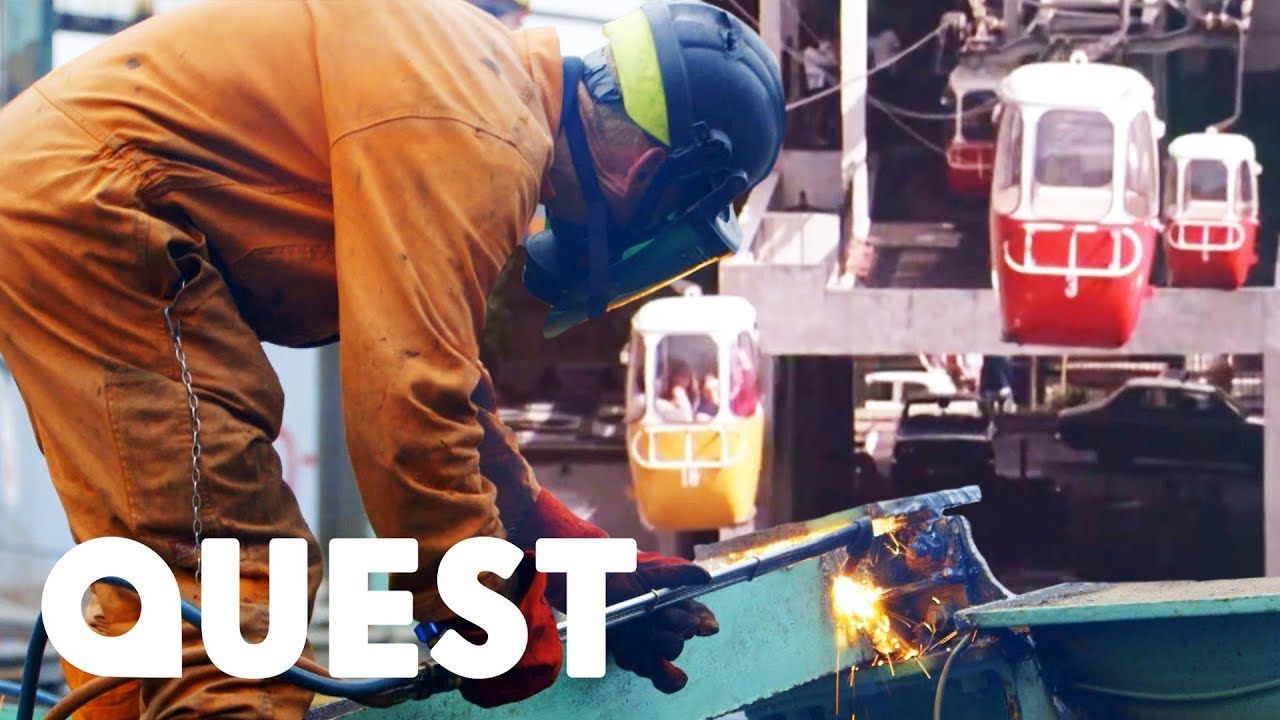 Team Struggle To Tear Down 100 Tonne Steel Structure | Scrap Kings