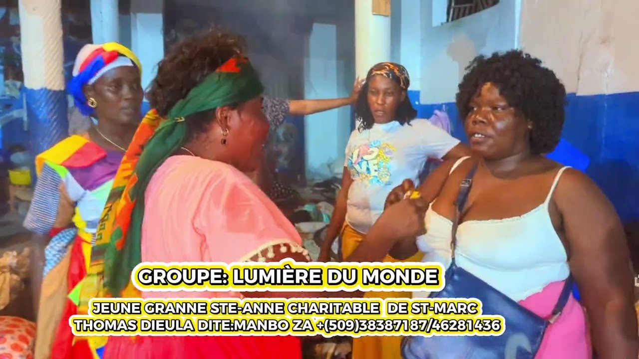 Gwo lwa nan seremoni kochon dantò a Kay manbo za