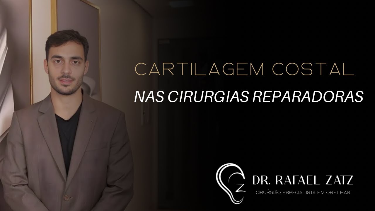Como é o uso de cartilagem costal nas otoplastias reparadoras.