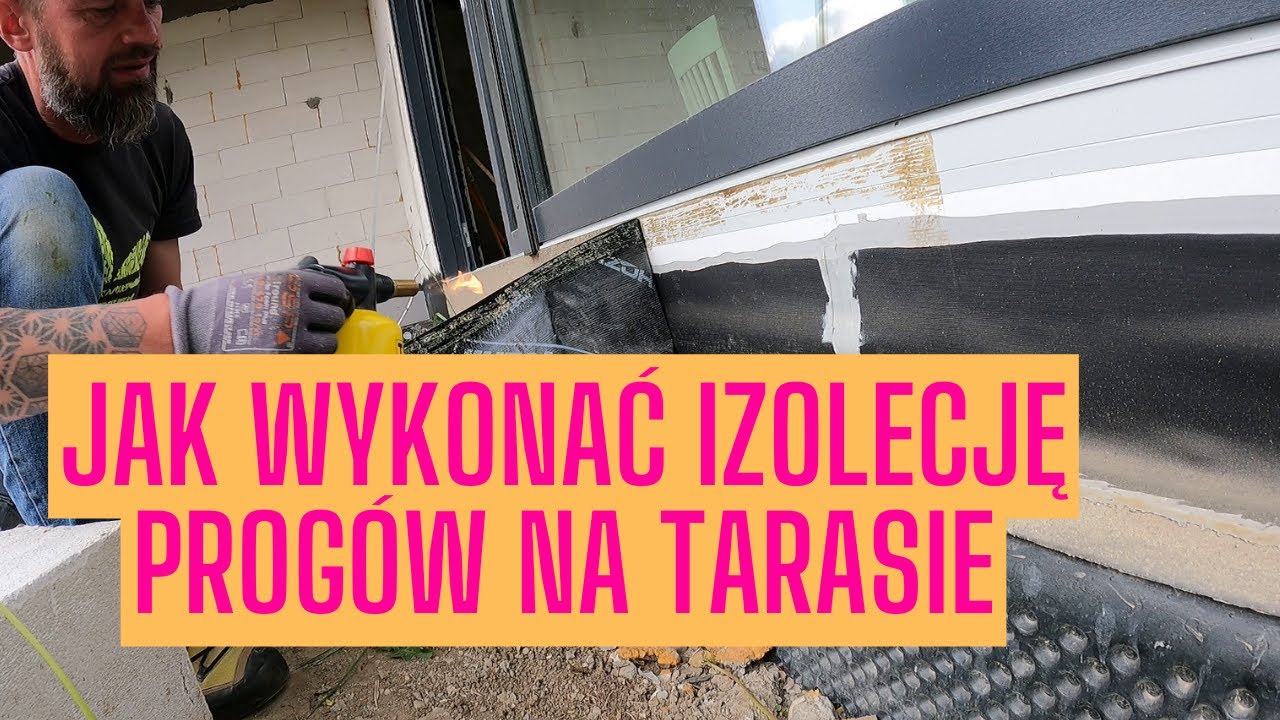 Izolacja progów podokiennych