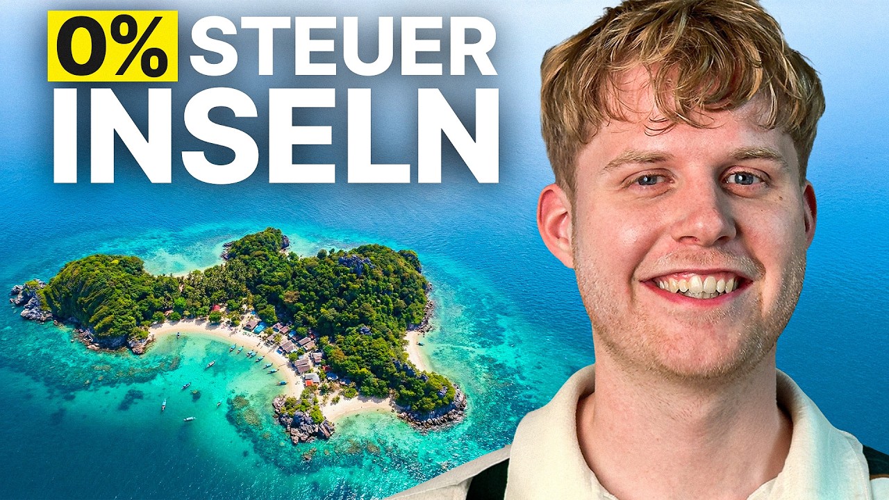 10 Inseln, auf denen du KEINE Steuern zahlst