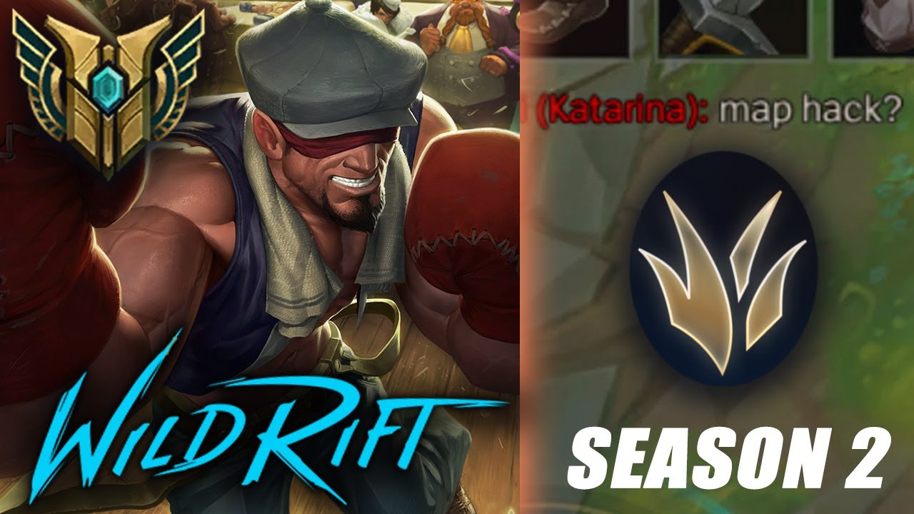 SEASON 2 LEE SIN JUNGLE | MAP HACK!? - WILD RIFT