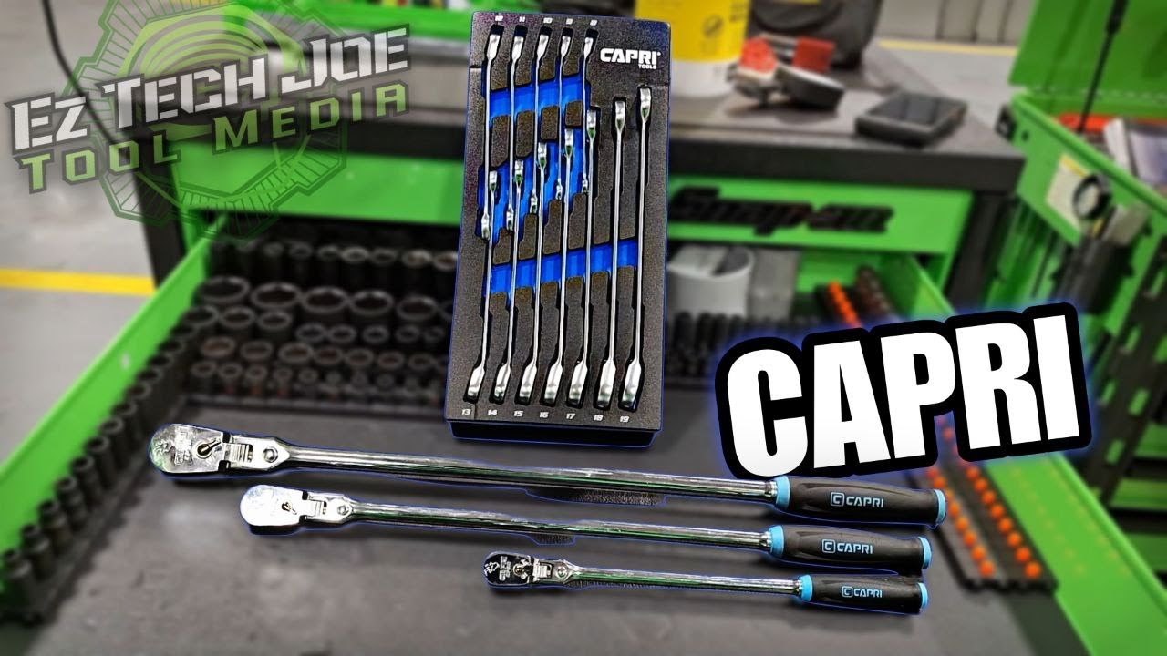 Краткий обзор новых трещоток Capri Tools с гибкой головкой на 90 зубцов и многого другого!