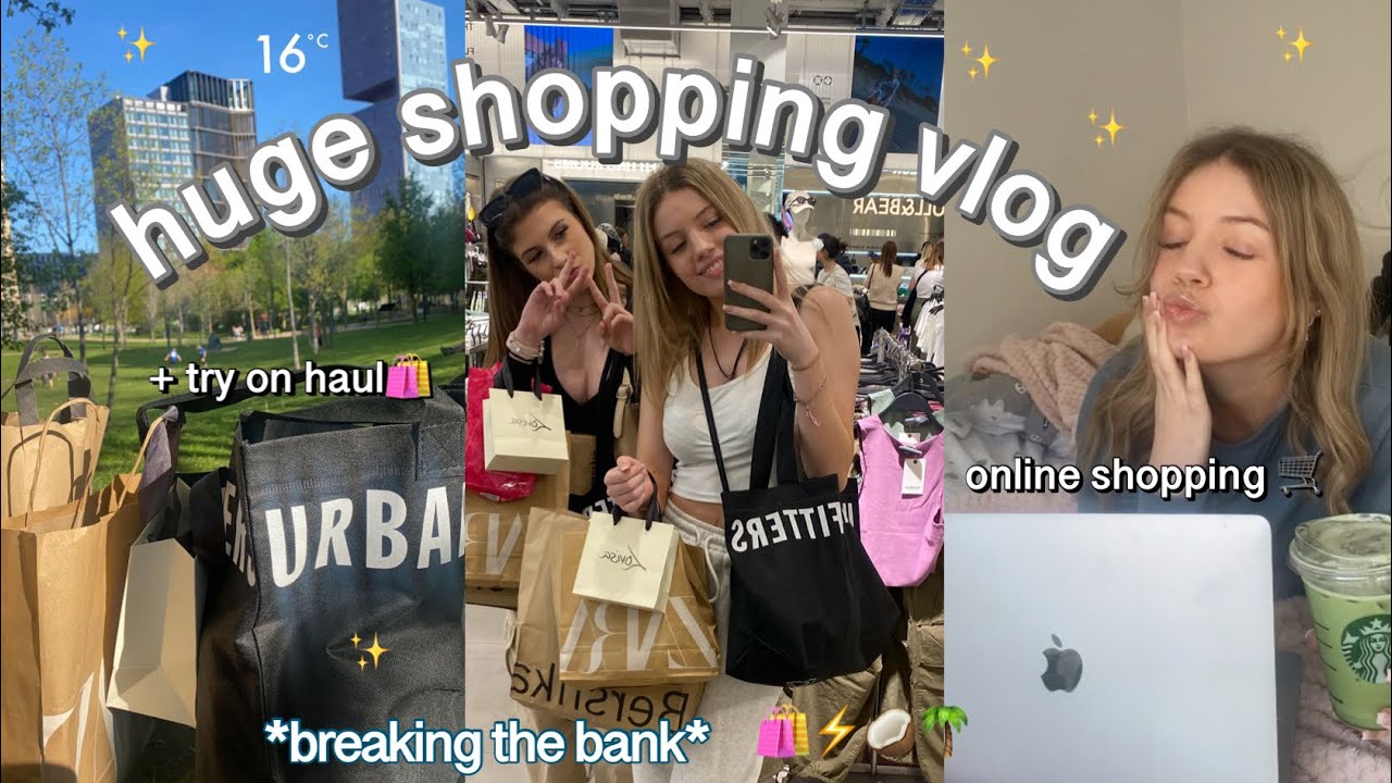 THE ULTIMATE SHOPPING VLOG☆.｡.:*Westfield, online shopping + try on haul🛍️