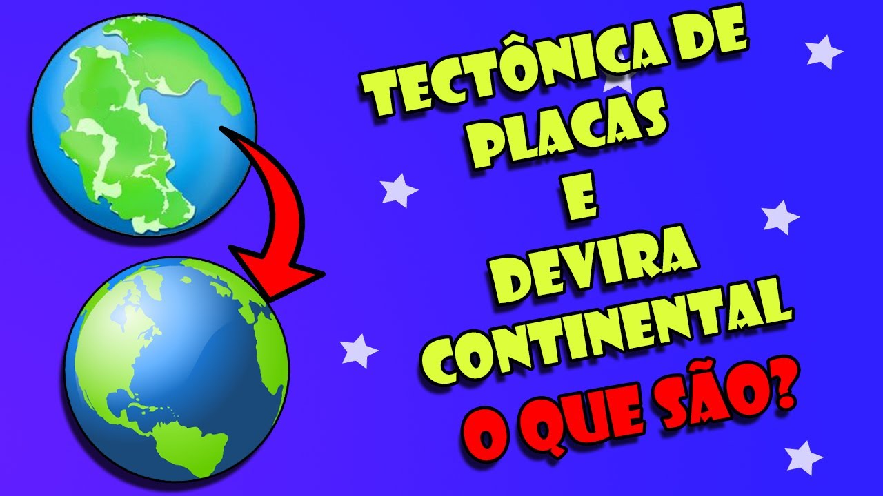 teoria da Deriva Continental e tectonica de placas - entenda agora