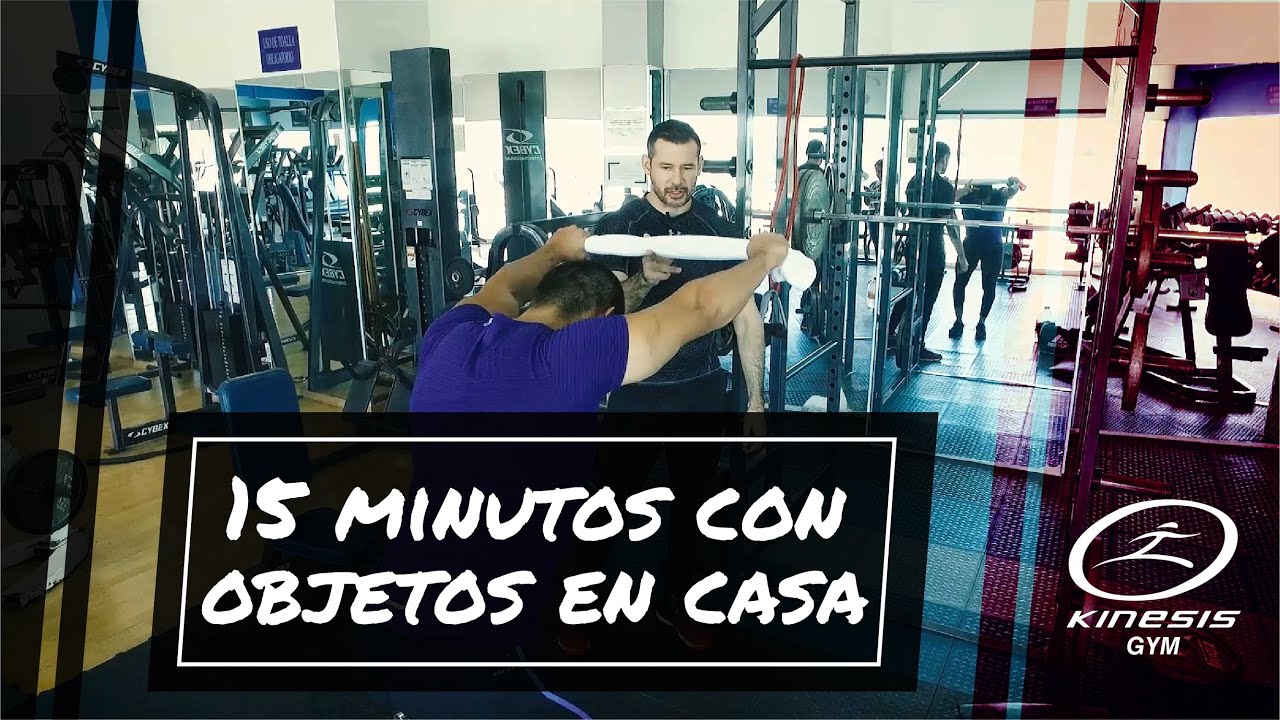 Ejercicios en Casa con Objetos - 15 Minutos Cuerpo Completo