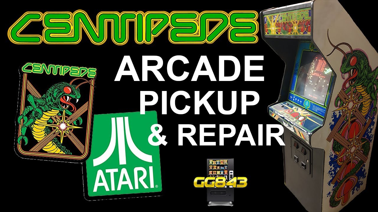 Atari Centipede Arcade Game Pick Up and Repair! We got a great deal on this game!