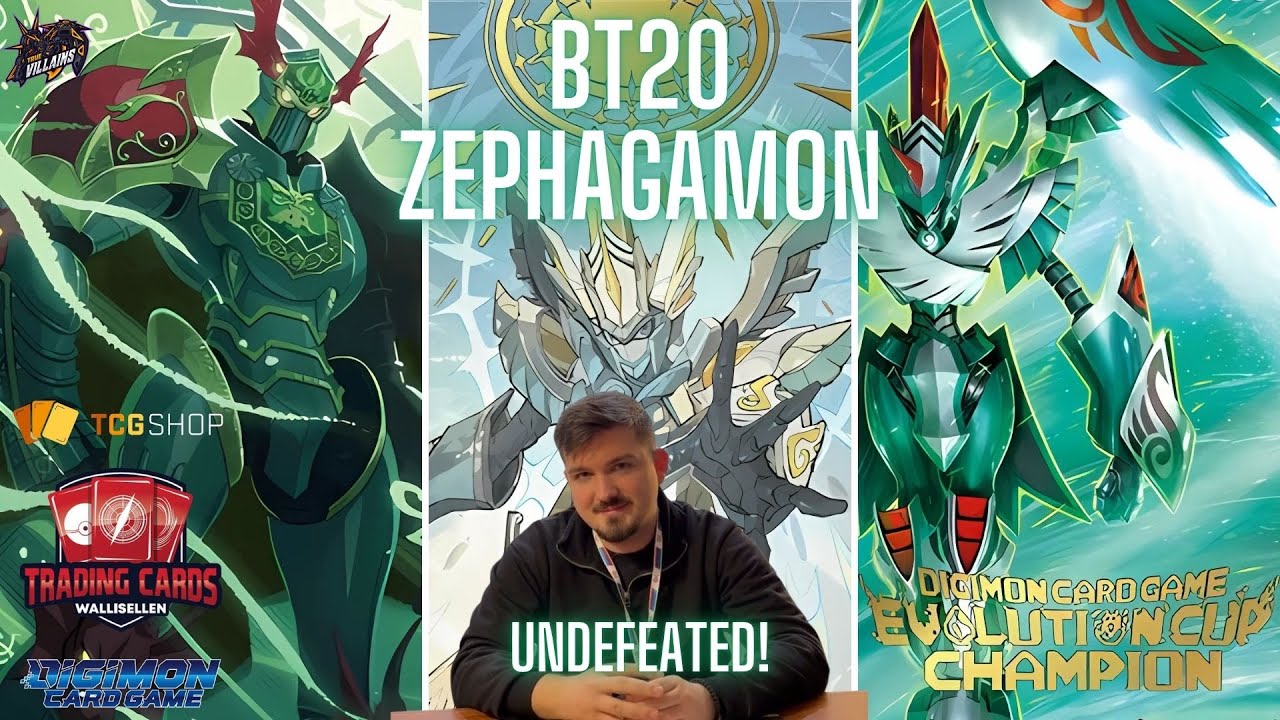 BT20 - Zephagamon Deckprofile | UNDEFEATED!! |  Digimon Card Game
