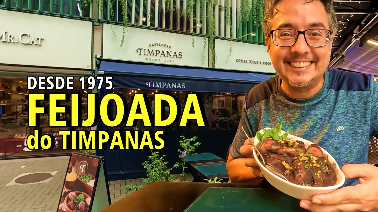 Feijoada no Tradicional desde 1975 Restaurante Timpanas no Bairro do Flamengo
