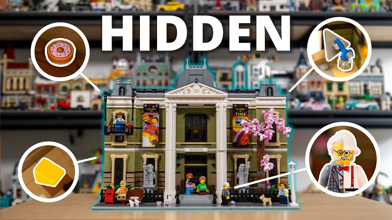 17 HIDDEN References in the LEGO Natural History Museum