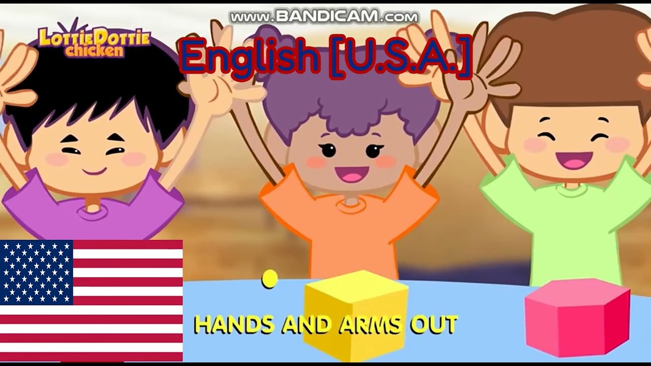 Lottie Dottie Chicken Pretend were a clock Multilanguage 8 language