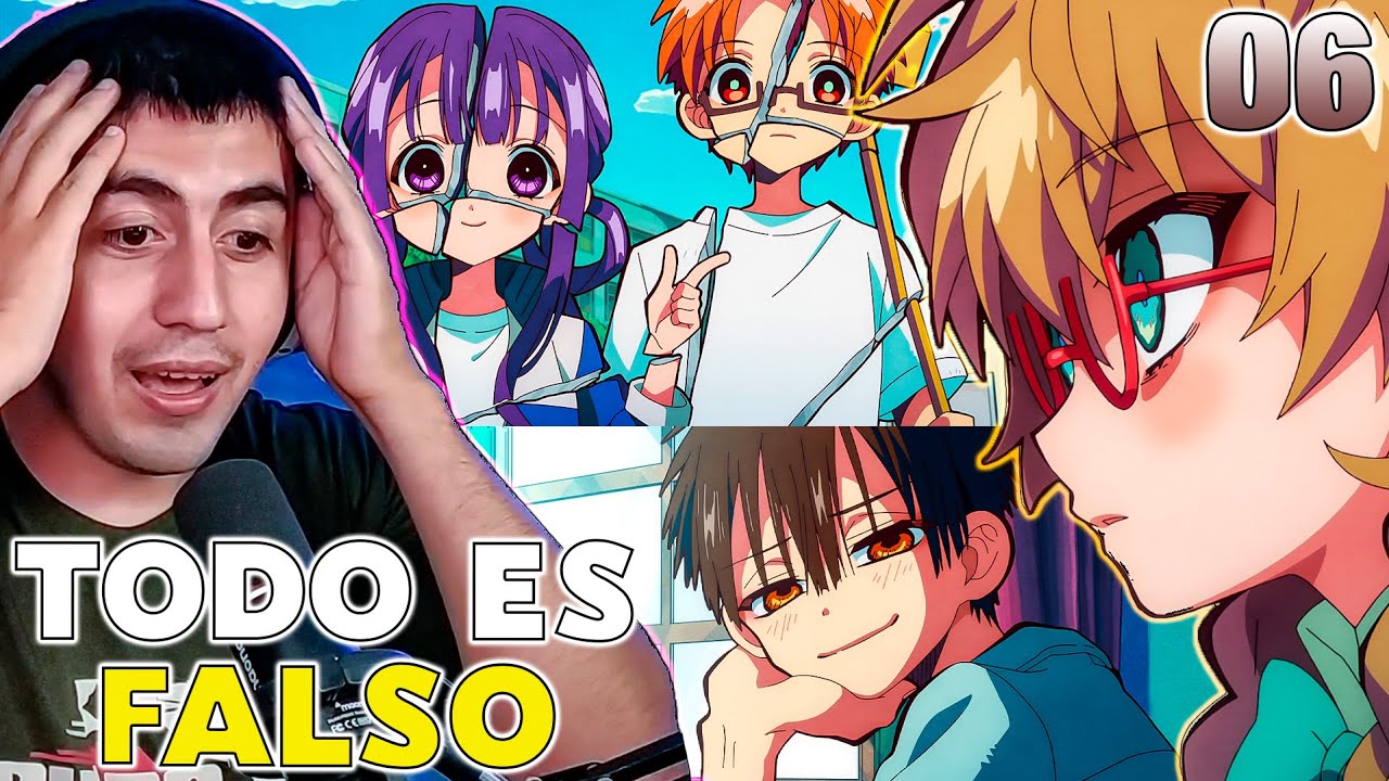 AHORA EMPIEZA LO BUENO ☠️ Jibaku Shounen Hanako-kun 2 capitulo 6 REACCION