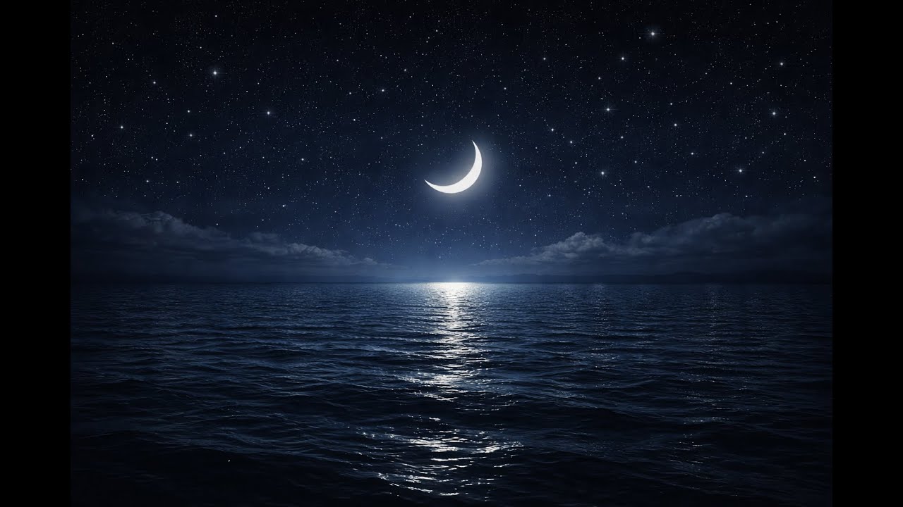 Deep Sleep Music 🌙 Ocean Waves for Night Meditation & Insomnia Relief (8 Hours)