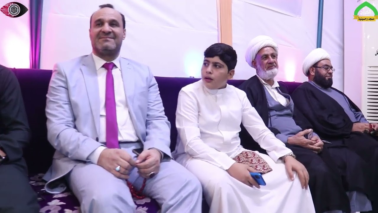 الدكتور رافع العامري تلاوه اكثر من رائعة | حسنية الخزرج | ولادة الرسول