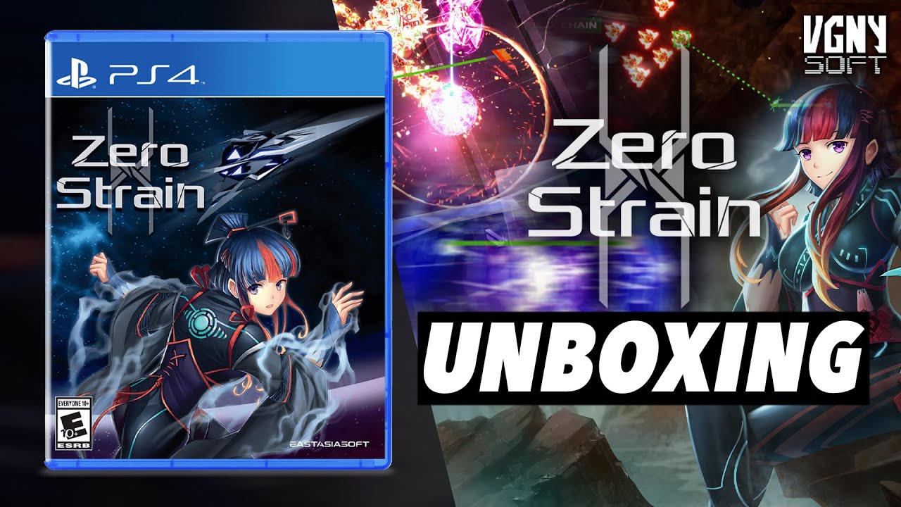 GAME UNBOXING: Zero Strain (PlayStation 4)