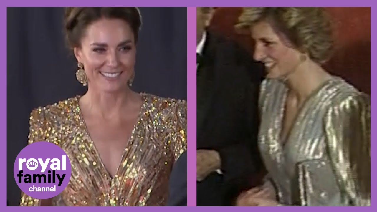 Royal Bond Girls: Kate and Diana's Premiere Dresses