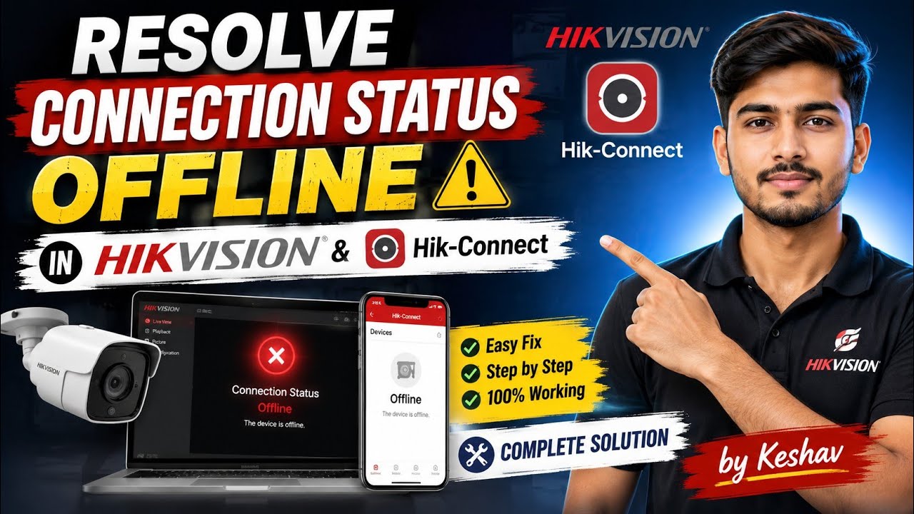 [ОБНОВЛЕНИЕ] Как решить проблему &laquo;Hikvision DVR не в сети&raquo; и &laquo;Hik Connect не в сети&raquo;