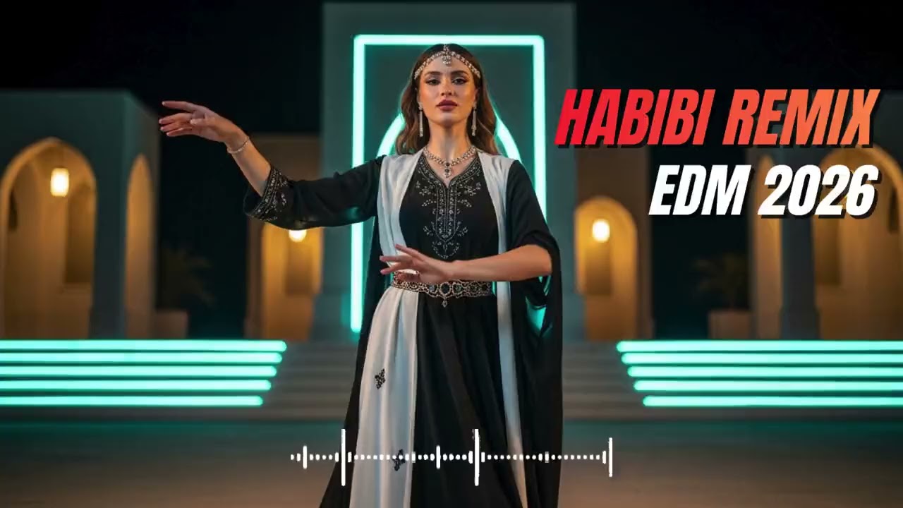 Oasis Night EDM Dance | Mystical Arabian Dancer & Deep Electronic Rhythm