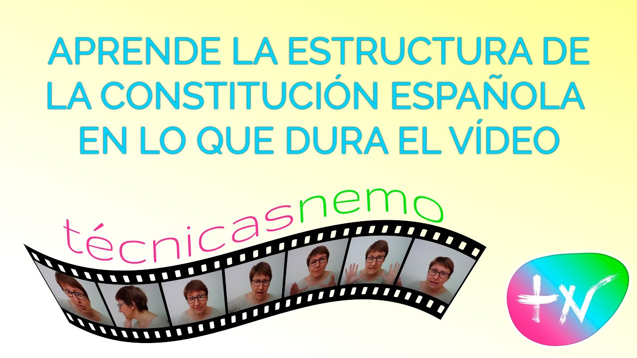 Estructura Constitución Española oposiciones
