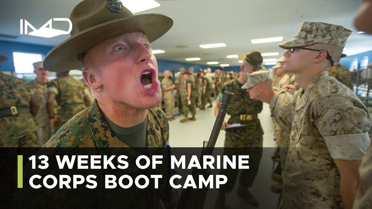 What New Recruits Go Through In Boot Camp | Marine Corps Recruit Depot San Diego