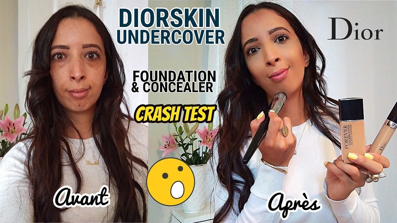 Dior UNDERCOVER Fond de Teint & Anti-cernes VRAIMENT COUVRANT ?? Crash Test