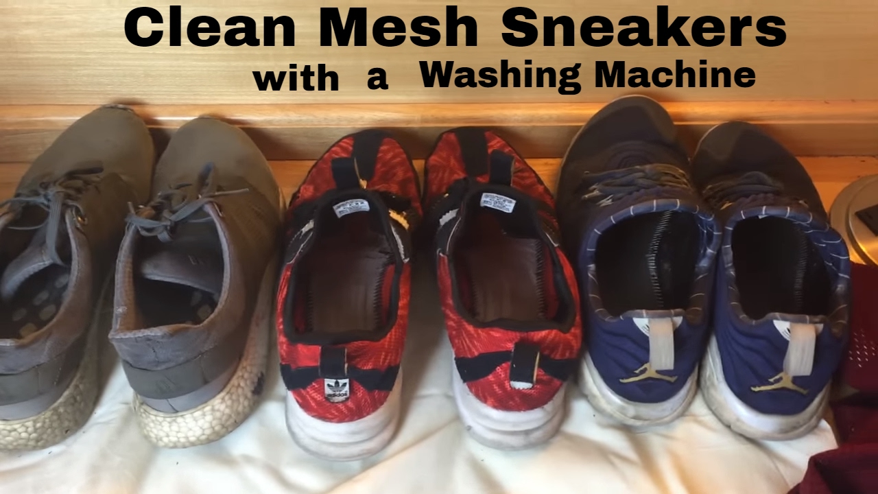How to Clean Mesh Sneakers in the Washing Machine