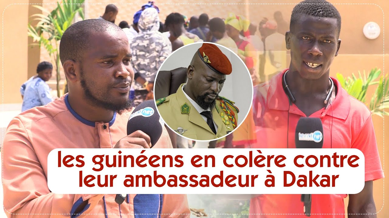 Menace d’expulsion: les guinéens en colère contre leur ambassadeur à Dakar