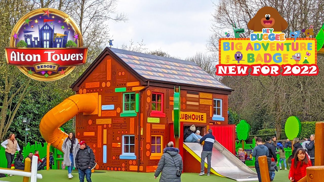 Hey Duggee’s Big Adventure Badge FULL TOUR at Alton Towers (March 2022) [4K Ultra Wide)