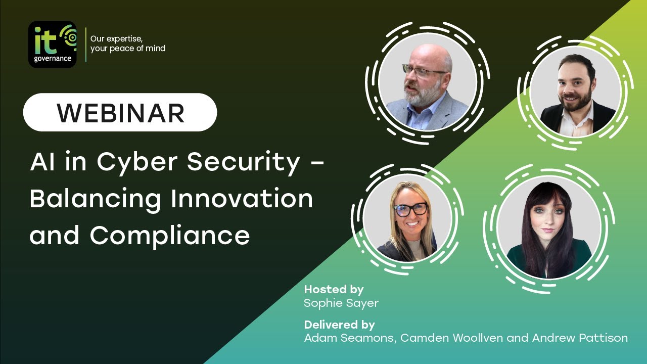 Panel discussion  AI in Cyber Security   Balancing Innovation and Compliance