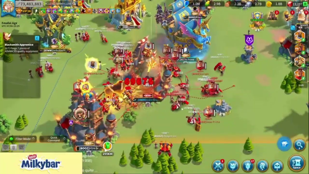 1.8B KP FIRE CAMP PLAYER UNCLE ENV GETS IMPRISONED! #rok #riseofkingdoms -  C12712 HA PIONEER ROK