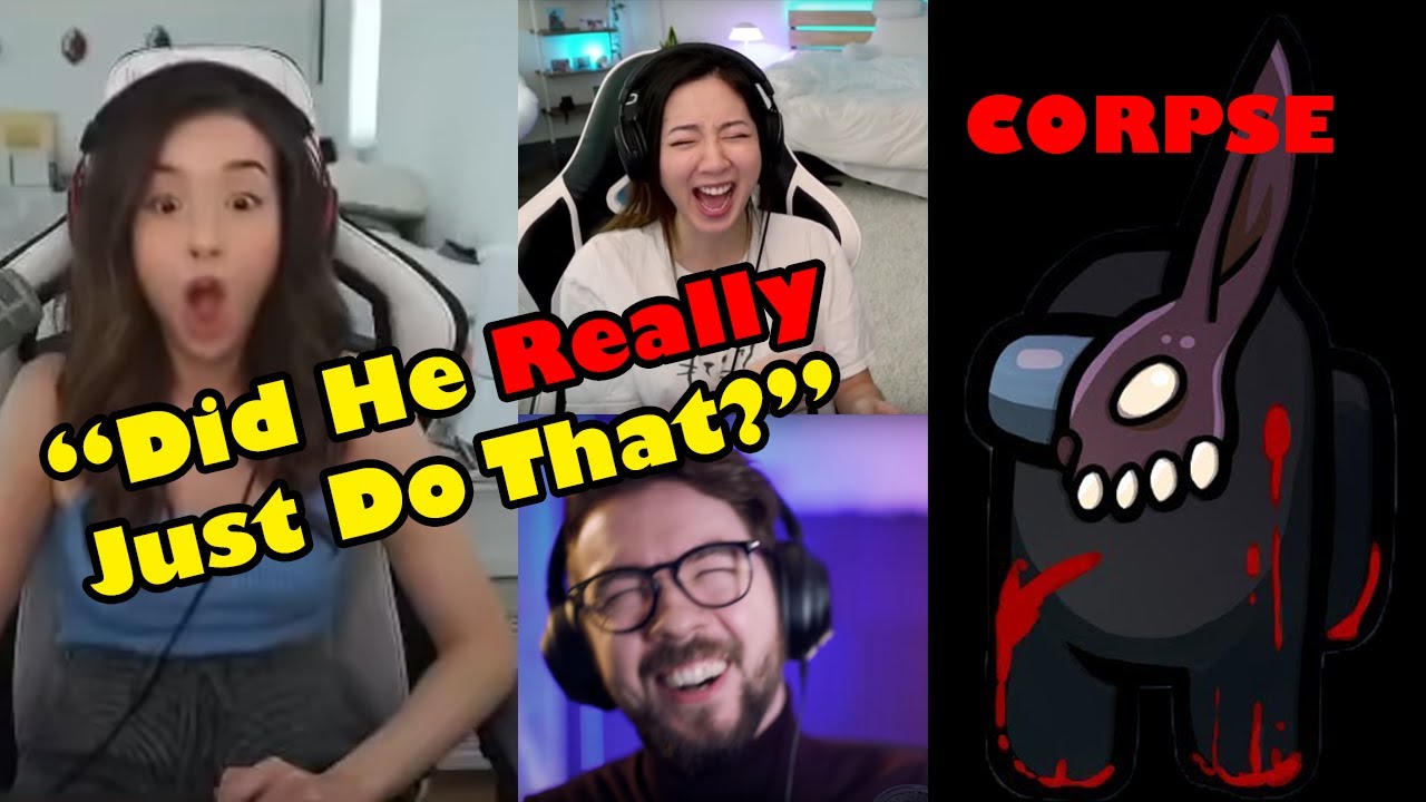 CORPSE HUSBAND FUNNIEST MOMENTS IN AMONG US #3