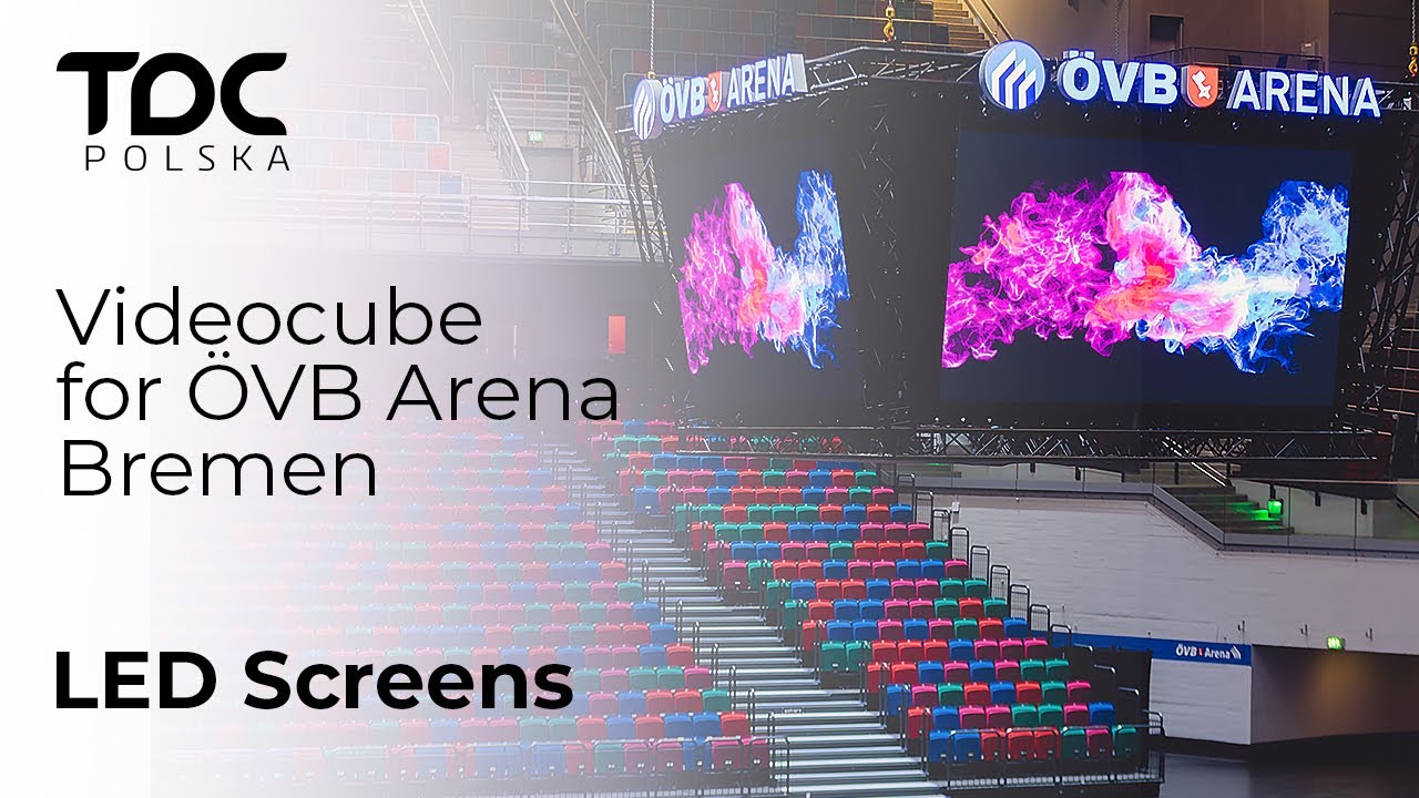 LED VIDEOCUBE dla &Ouml;VB Arena Bremen