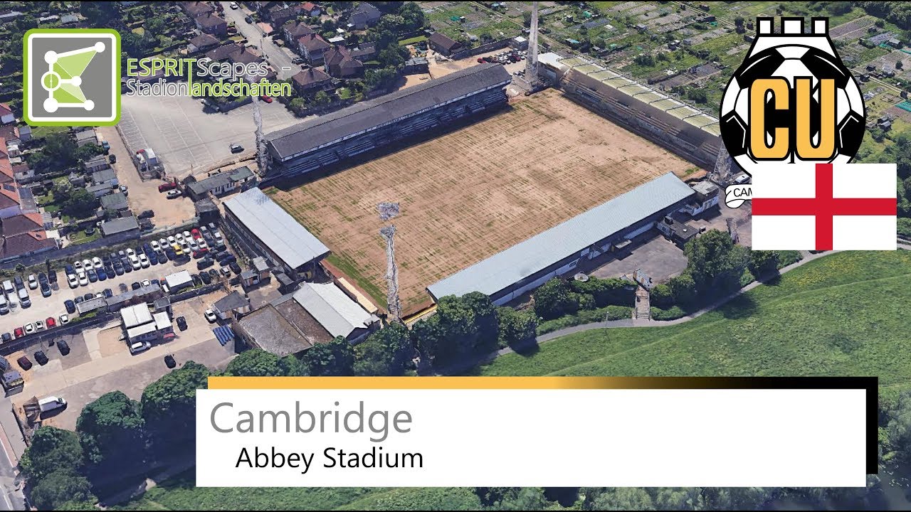 Abbey Stadium | Cambridge United F.C. | Google Earth | 2016