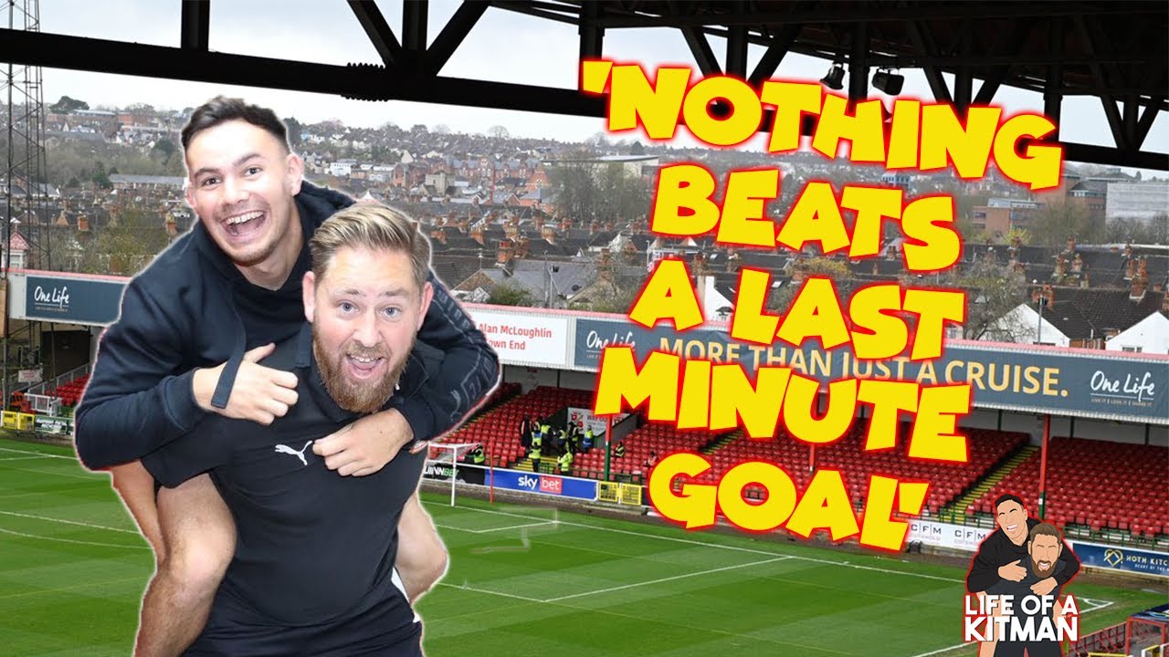 'Nothing beats a LAST MINUTE goal'