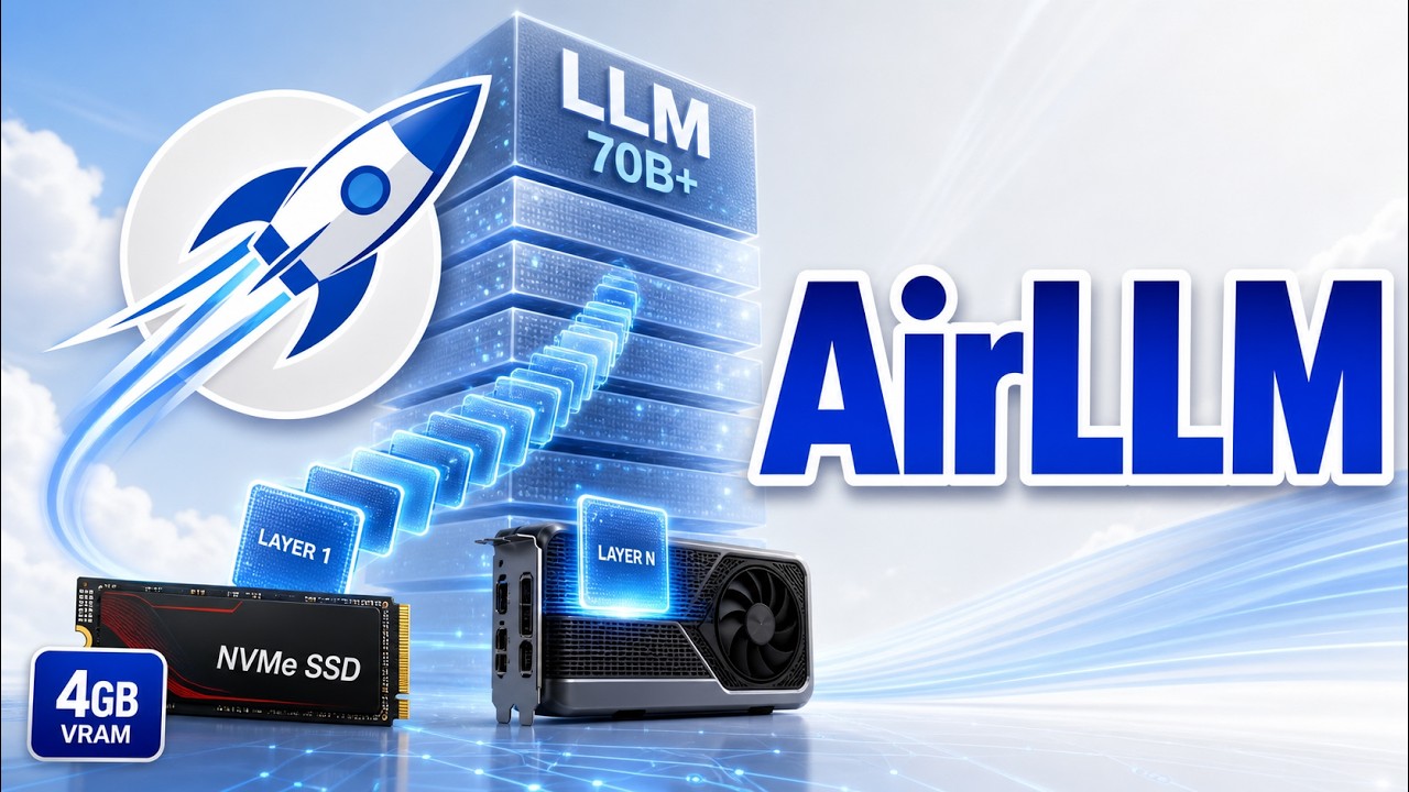 Air LLM GitHub Install Tutorial: AirLLM vs Ollama vs llama.cpp vs vLLM - Docker, Download, Setup