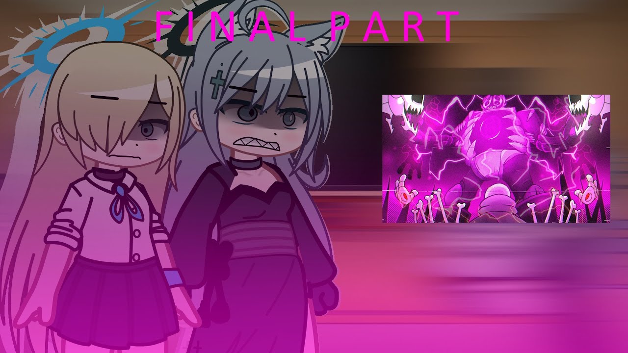 Blue archive react to ULB Vs DLG || by Revolver animations || part Final/? || My Au