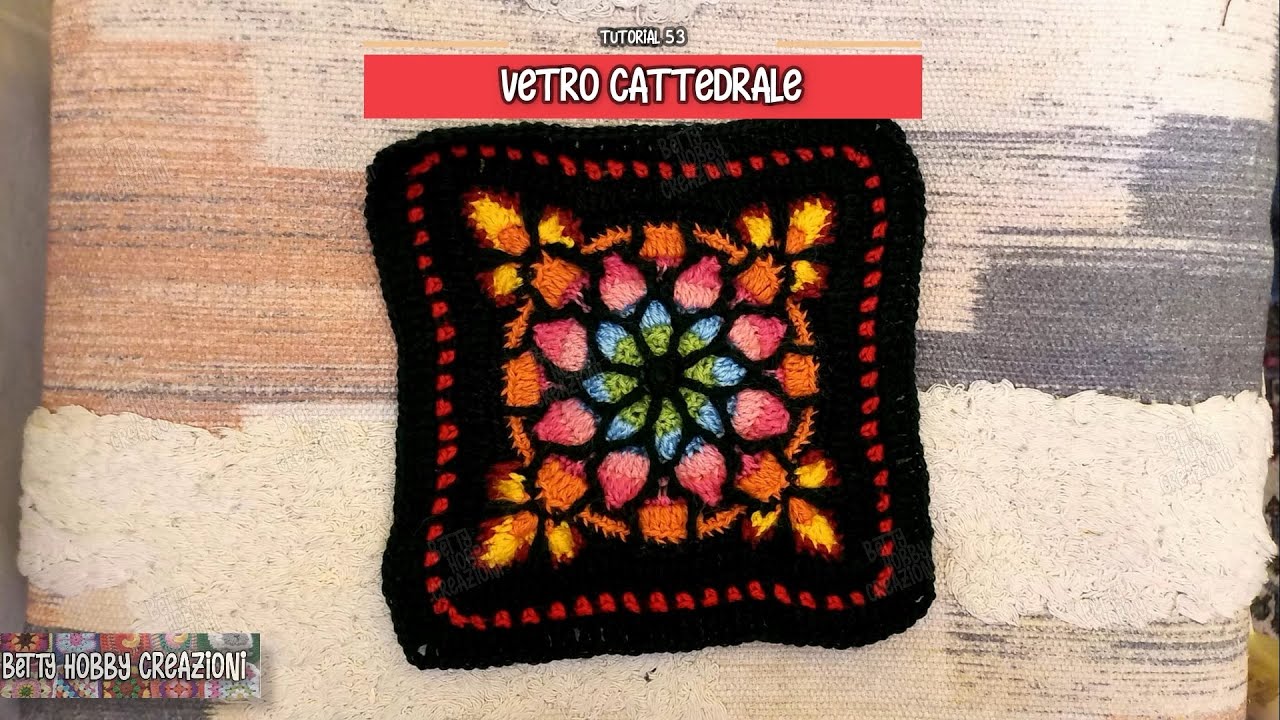 Tutorial # 53 MATTONELLA - Vetro cattedrale