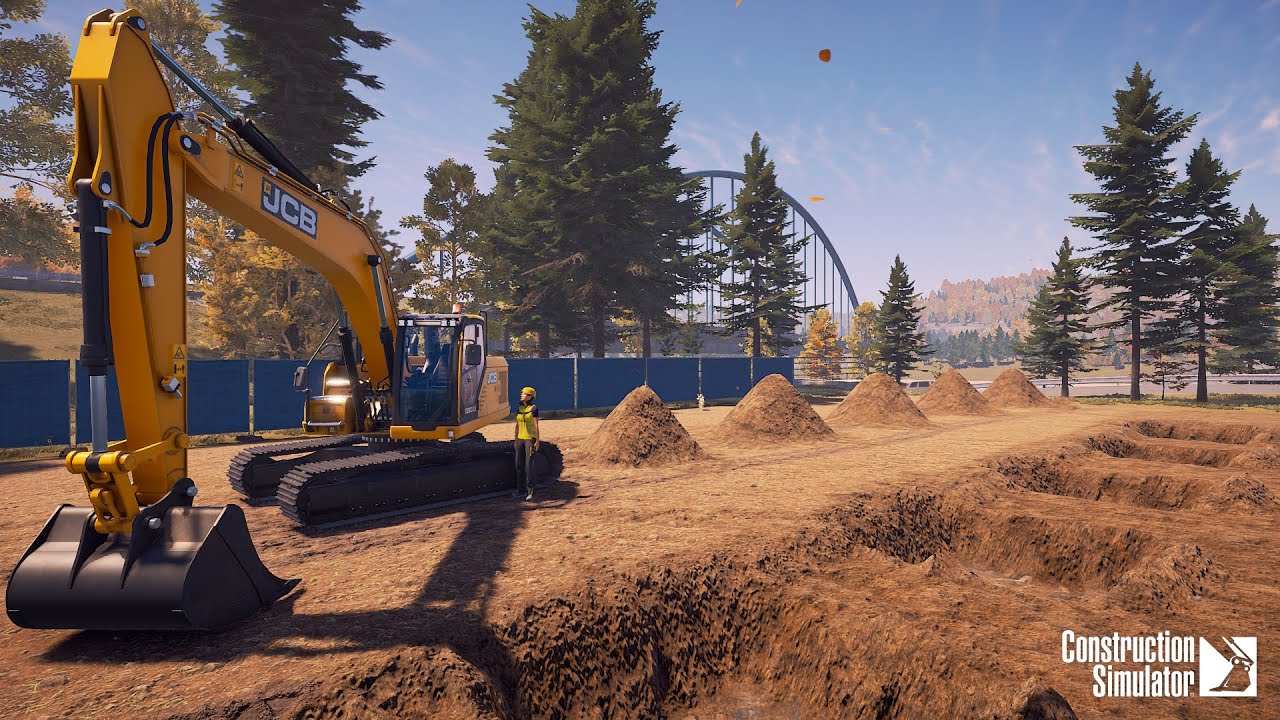 Excavating with JCB 220X 🚧 Construction Simulator