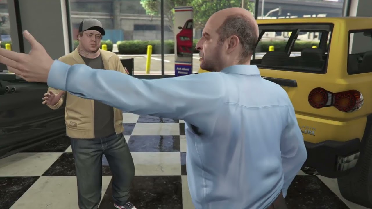 GTA V Franklin's 1st mission