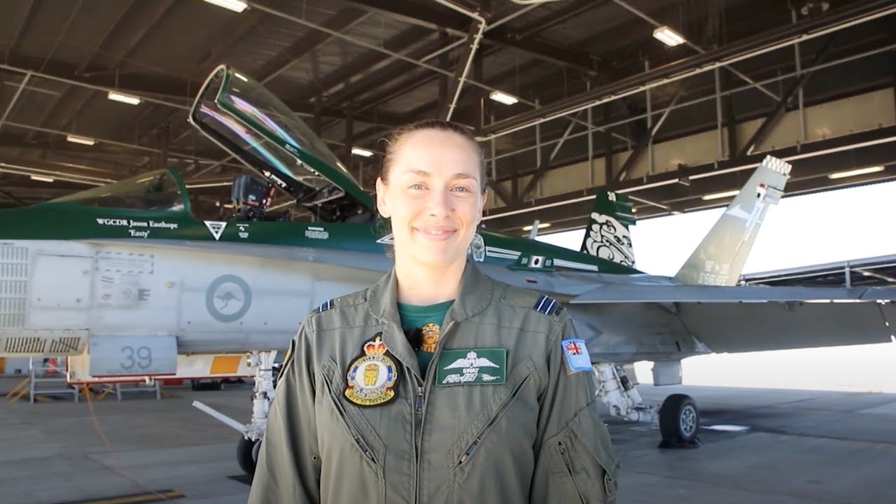 F/A-18A Hornet Walkaround with Flight Lieutenant Em