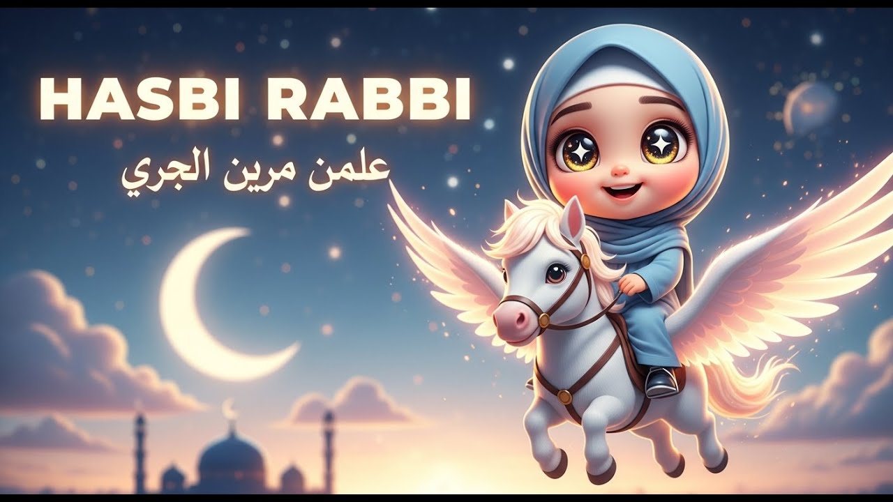 Hasbi Rabi Jallallah | حسبی ربی جل اللّٰہ | Islamic Lullaby For Toddler