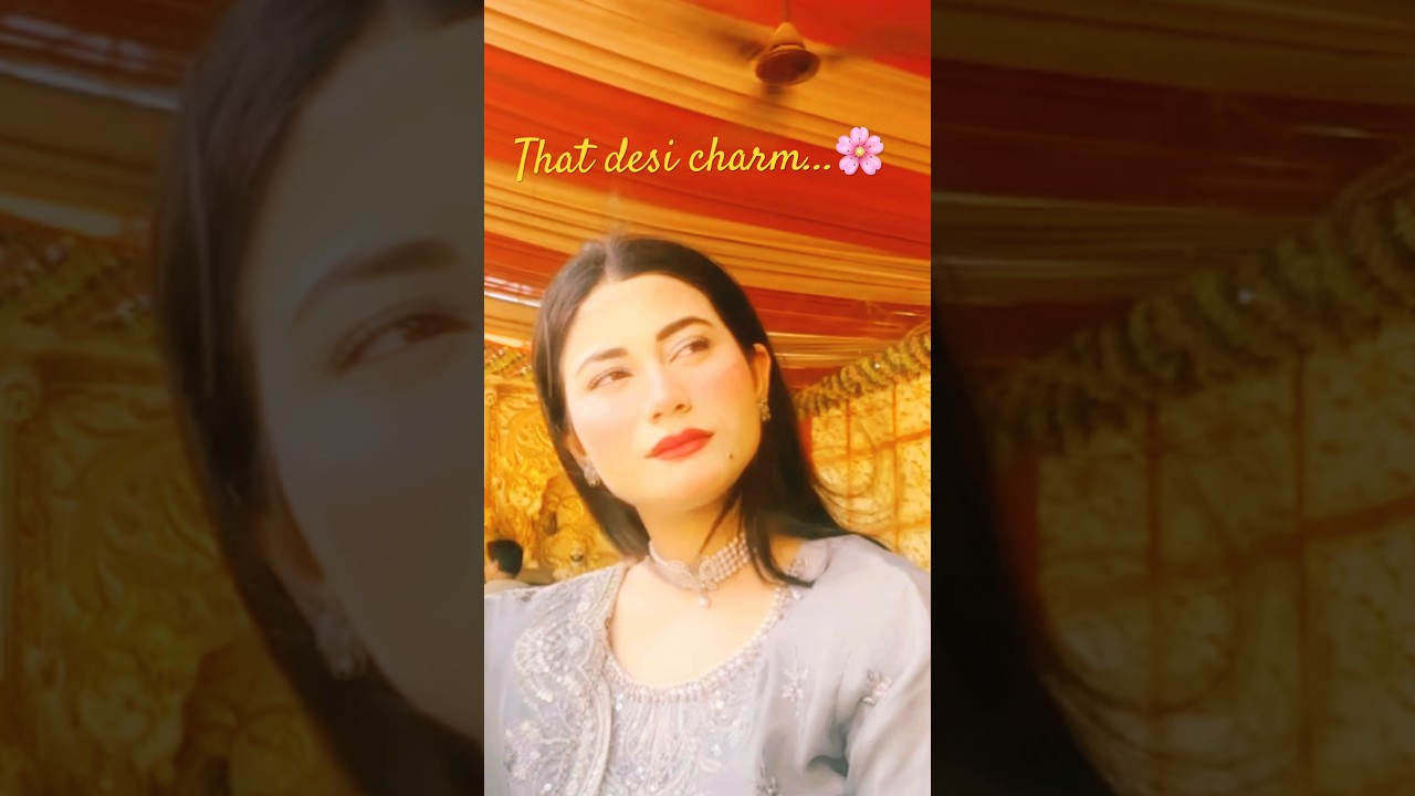 That Desi Charm... 🌸 