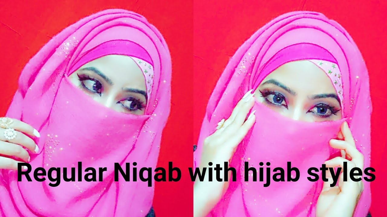 Regular Hijab And Niqab Styles #Afsana Queeni❤