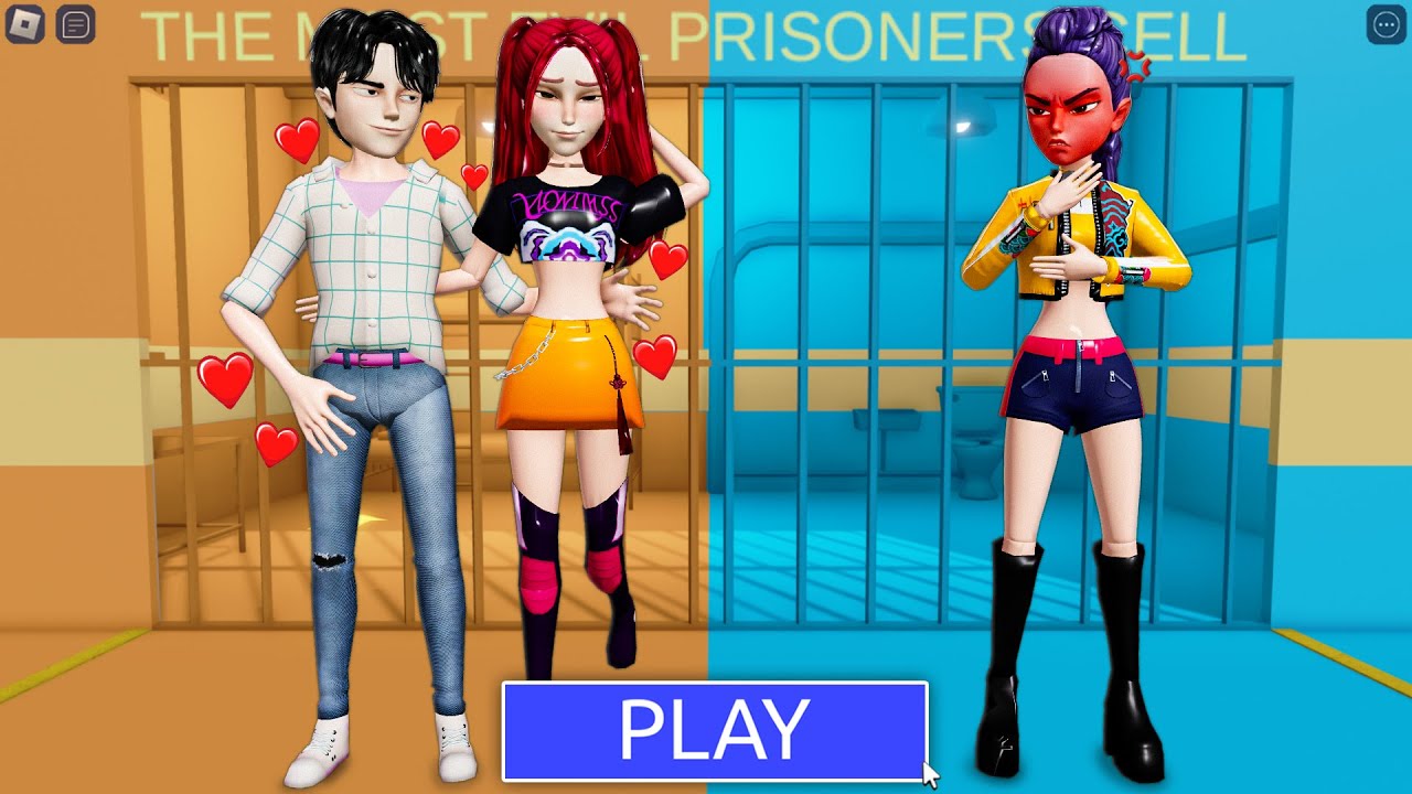 JINU FALL IN LOVE WITH MIRA RUMI IS ANGRY - Kpop Demon Hunters in BARRY’S PRISON RUN! 