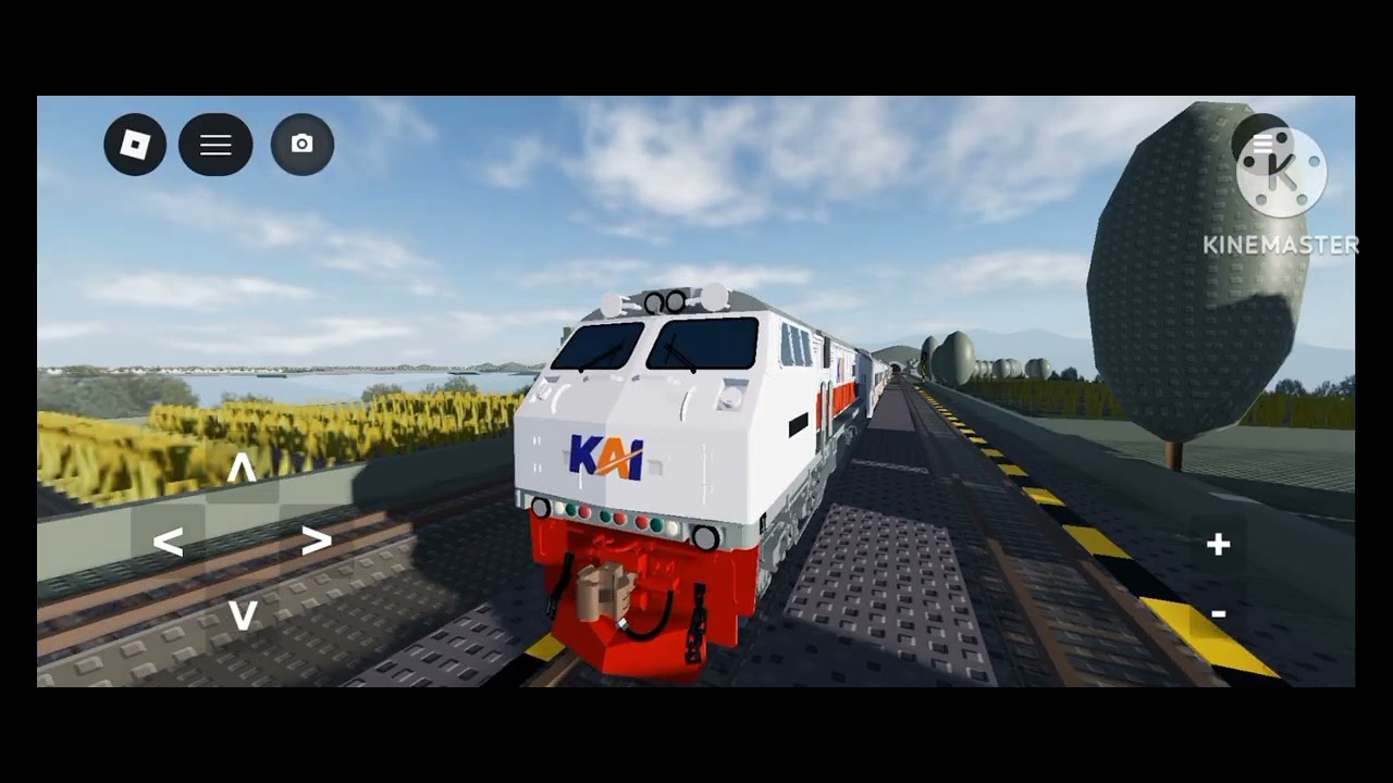 Jadi masinis(TIBA-TIBA ANJLOK) Kereta api indo 