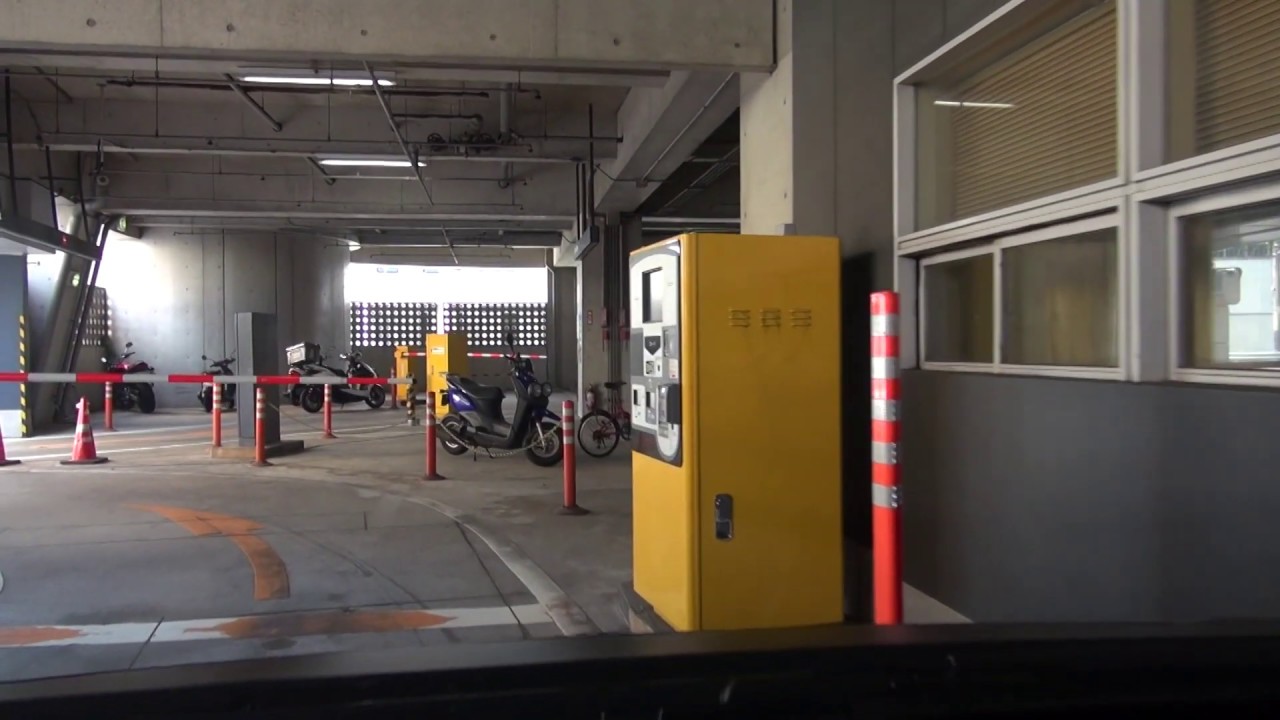 海峡メッセ下関駐車場：出口  [ #下関市 1080p 車載動画 2018]