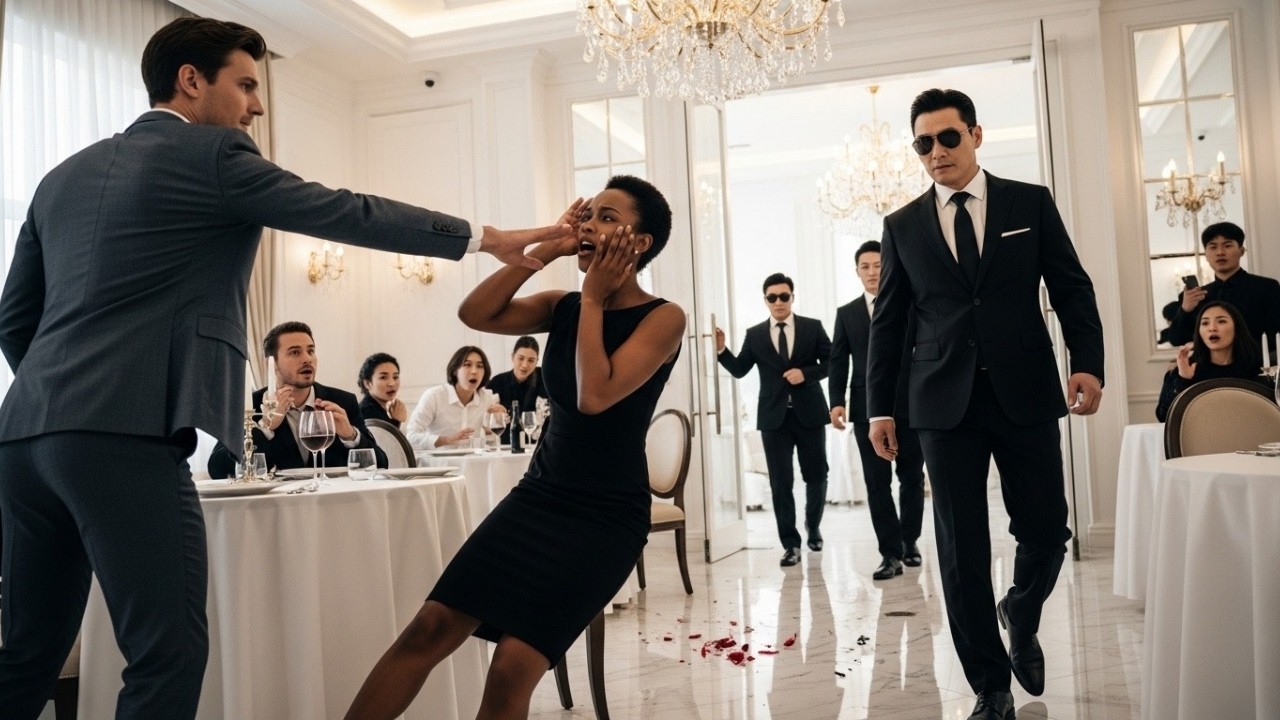 UNAWARE His “HOMELESS” Black Ex Is Now Wife To A KOREAN MAFIA BOSS… He SLAPPED Her At The Restaurant